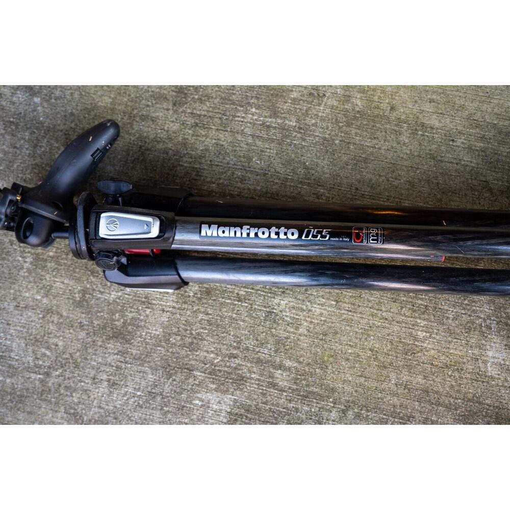 Manfrotto Tripod Carbon Fiber Magnesium 055 3-section+Manfrotto Ballhead 324RC2